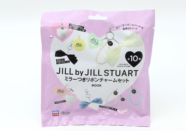 JILL by JILL STUARTチャームセットのピンクのパッケージ
