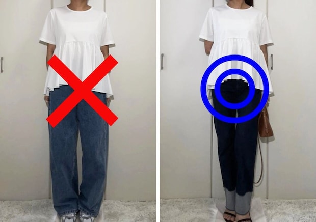 GUの「甘め白T」1枚あればコーデに超使える！真似して垢抜け！大人っぽく着こなすコツ大公開