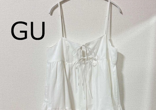 GUで買うなら絶対キャミソールチュニック♡おしゃれで体型カバー力がすごいんです…！
