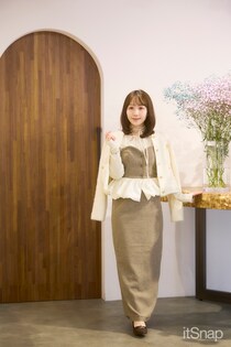 Myコラボアイテム&ディテールで差をつけるあえての“ひとクセ”大人フェミニン♪