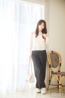 シンプル最高なGU＆UNIQLOコンビで抜け感たっぷりな大人モノトーン♡