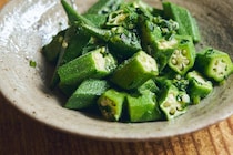 今週のあともう一品「オクラのねぎ炒め」