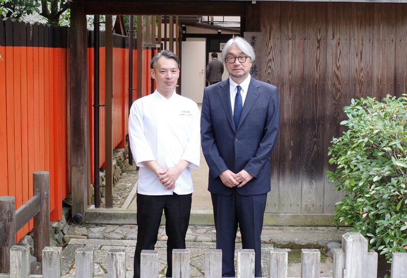 小山薫堂さんと本山総料理長