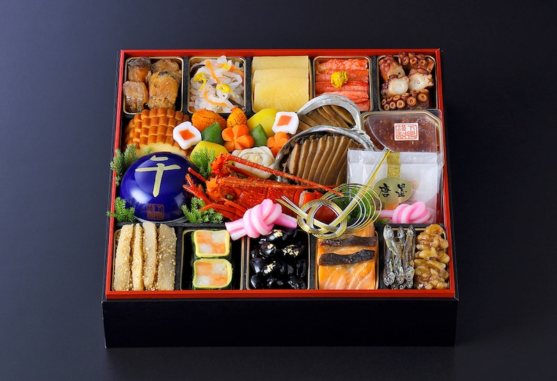 和おせち 一段「午」陶器製珍味入れ付（2人前）