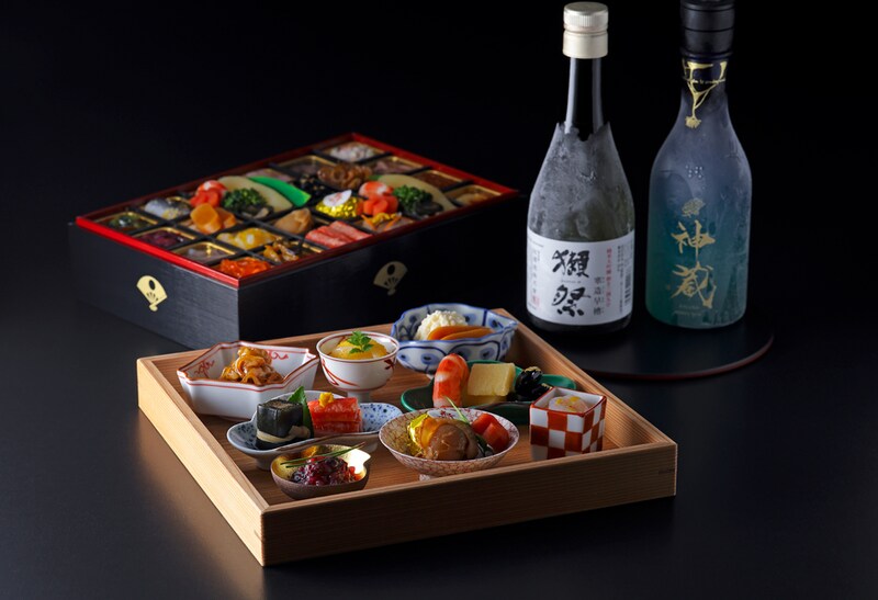 酒肴おせち 冷凍一段 お酒付（2人前）