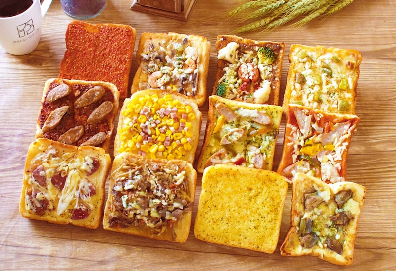 甘いのからお食事系まで。ホテル併設トースト専門店のおまかせセット