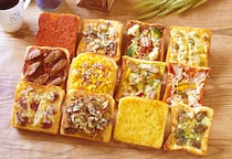 甘いのからお食事系まで。ホテル併設トースト専門店のおまかせセット