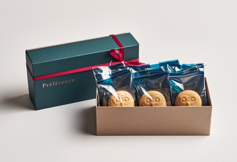 縁起物のフクロウのモチーフが愛くるしい♪サクサクの和洋折衷なフロランタン