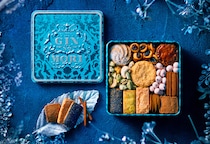 フランス語で「小さな森」と名付けられた、宝石箱のように美しいクッキー缶