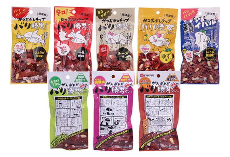 静岡で人気のご当地商品！ゲン担ぎの魚「鰹」の旨味たっぷり「勝男（かつお）チップス」