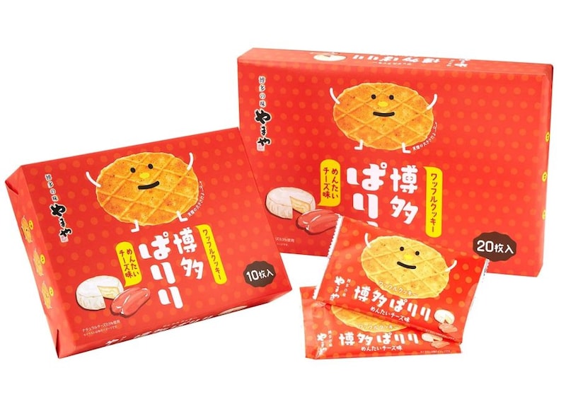 明太子×チーズがクセになる！あの「やまや」からワッフルクッキーが登場
