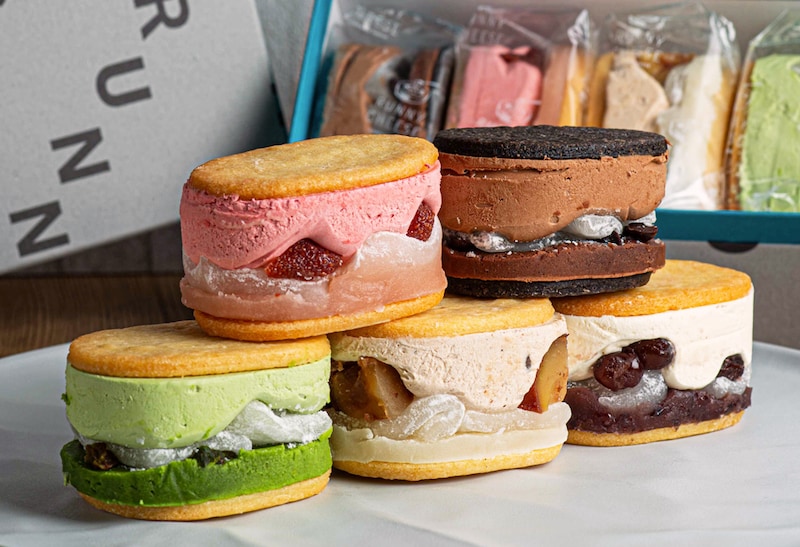 カラフルでかわいい。モチモチ＆ふわふわが楽しめる和洋折衷チーズクッキーサンド