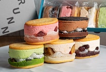 カラフルでかわいい。モチモチ＆ふわふわが楽しめる和洋折衷チーズクッキーサンド