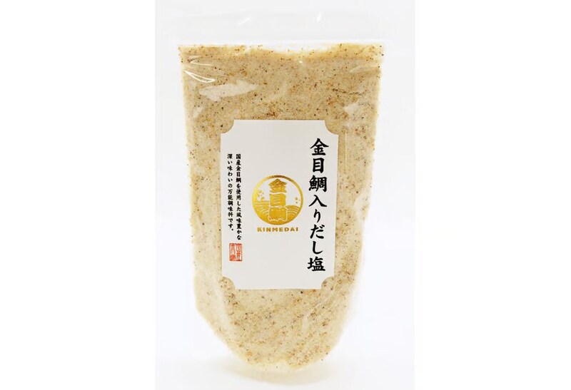 塩むすびや野菜炒めもごちそうに！金目鯛の旨味が料理の味を底上げしてくれる万能塩