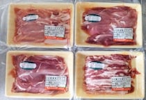 口どけのいい脂身＆深い味わいの赤身を堪能。健やかに育った放牧豚のセット
