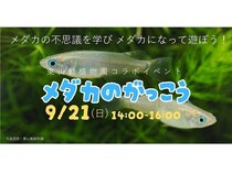 【愛知県名古屋市】環境学習と運動遊びを組み合わせた体験型プログラム「メダカのがっこう」開催！