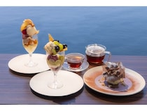 【静岡県熱海市】ホテルニューアカオ内の相模灘を望む絶景カフェ「花の妖精」に秋限定スイーツが登場！