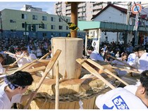 【北海道岩見沢市】「第43回いわみざわ百餅祭り」開催！大迫力の大臼餅つきにお汁粉無料配布も
