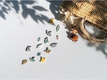 七窯社が令和7年度秋の新作やきものアクセサリーを発売。木の葉シリーズをメインビジュアルに起用