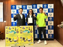 【愛知県蒲郡市】「第42回三河湾健康マラソン大会2026」のアンバサダーに山八商事とフィットイージー蒲郡店が就任。委嘱状授与式も
