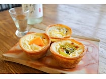 【岡山県岡山市】プレヴナンが地酒と地元食材を組み合わせた「酒粕入り濃厚ミニキッシュ」を発売