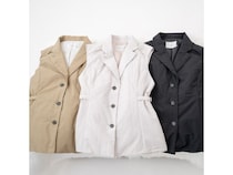 暖かさとお洒落を両立したわずか175gのジレがMakuakeで先行販売中。秋田の縫製工場発！