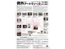 【東京都】東京近郊のオルタナティブスペースが多数参加する「例外アートウィーク2025」開催！