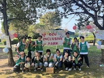 【熊本県大津町】青楓館高等学院の生徒が大津町で地域住民とのインクルーシブなまちづくりイベント実施