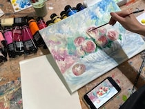 【東京都墨田区】「CREABASE押上店」で“食欲の秋”にピッタリな名画体験を提供！10月は特別価格に