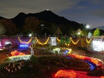 【岐阜県岐阜市】今年も「長良公園イルミネーション2025」開催。現役高校生たちが企画運営