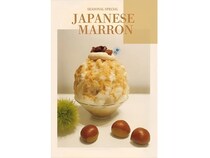 【福岡県福岡市】「おいしい氷屋 天神南店」に、国産和栗をたっぷりと使用した限定かき氷が登場！