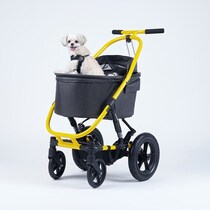 キュリオ、子育て後のベビーカーをペットカートやマルチカートに変えるユニット発売！