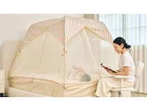 赤ちゃんのすきま事故を防ぐテント型ベッドガード「MOMMYLOOM」特別価格で販売中
