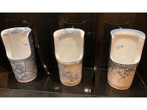 【新潟県加茂市】老舗日本料理店「清雲亭山重」が有田焼のトイレを8日間限定で公開