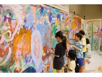 【高知県南国市】アーティストと子どもたち制作したアート作品の巡回展示が、高知龍馬空港からSTART！