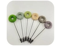 【茨城県水戸市】伝統工芸・結城紬の残り糸から新商品「つむりんぐ」誕生。県庁でテスト販売実施