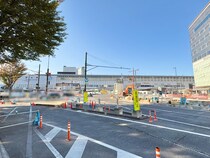 岡山駅前交差点が夜間全面通行止めになるみたい。11月24日～12月23日の22:00～5:00