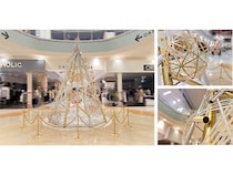 【千葉県市原市】ユニモちはら台、里山の竹を再活用したXmasツリー設置！クリスマスイベントも開催中