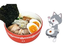 TVアニメ『ラーメン赤猫』と喜多方ラーメンの河京がコラボした、ラーメンセット発売！