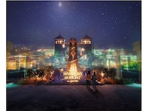 【群馬県前橋市】ぐんまフラワーパークプラスにて、「あなたの動き」に光と音が応える没入体験『HARMONY OF LIGHT』開催