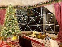 【静岡県伊豆市】グランピング施設「UFUFU VILLAGE」がリニューアル！クリスマス仕様のルームも用意