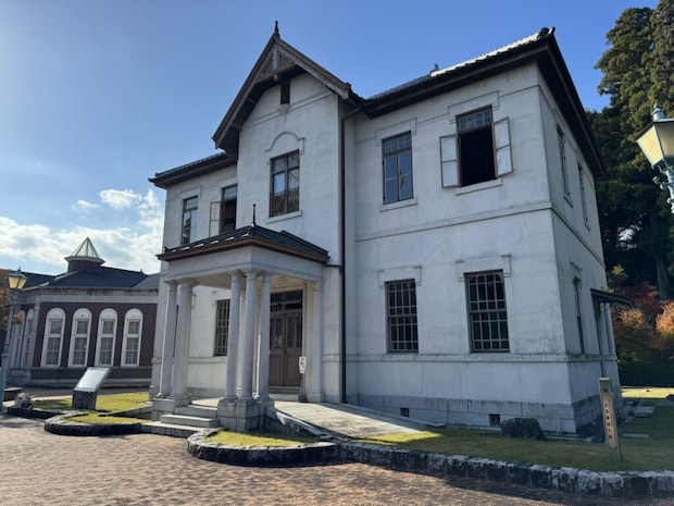 「旧伊藤博文邸」の写真。