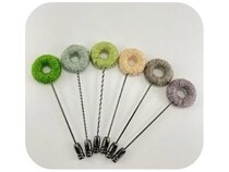 【茨城県水戸市】伝統工芸・結城紬の残り糸から新商品「つむりんぐ」誕生。県庁でテスト販売実施