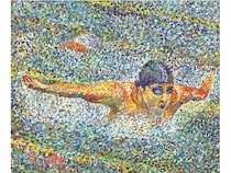 【東京都渋谷区】「絵画展 口と足で表現する世界の芸術家たち」開催。画家による実演も