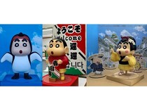 『クレヨンしんちゃん』のモニュメントが、埼玉県春日部市内3つの公共施設に登場！