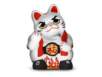 気合の入った招き猫「来いや猫」を発売開始！多くの福を力強く招いてくれそう