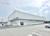 【岡山市東区】西大寺のひまわり跡地に「楽ちんネットスーパーウェルパーク.jp」の看板ついてる