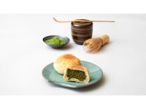 長野・いろは堂が京都・祇園辻利の抹茶を使った「抹茶あん」おやきを数量限定で発売