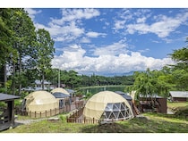 【長野県飯島町】グランピング施設「アルプスBASE」に「季節限定いちご狩りプラン」「学割プラン」登場