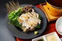 活あわびのしゃぶしゃぶ